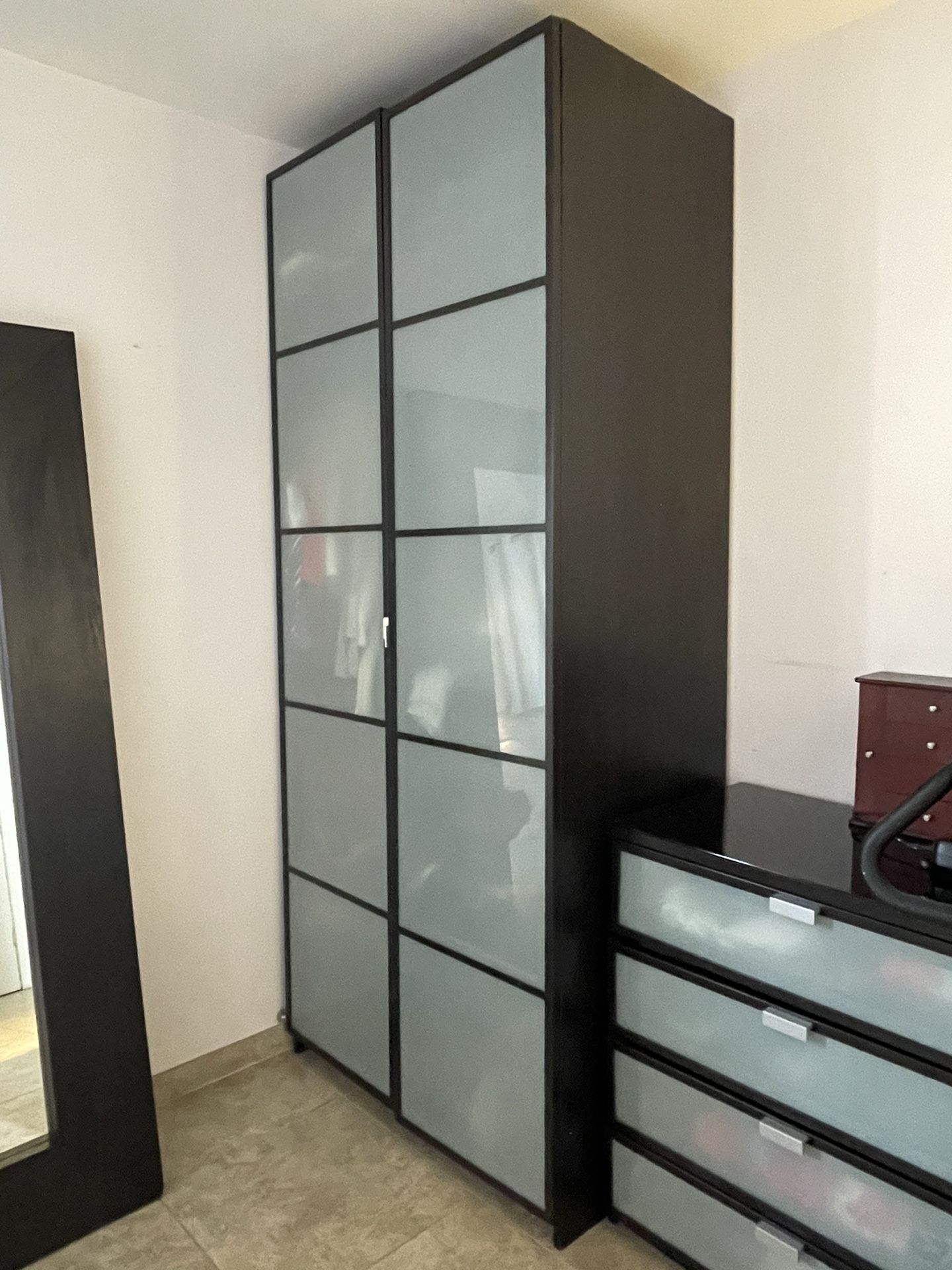 Modern Espresso Wardrobe Closet for Sale in Laud By Sea, FL OfferUp