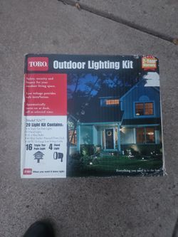 Toro outdoor light kit low voltage