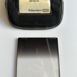 Schneider 4x4” Neutral Density ND 0.9, Soft Edge Graduated Color Professional Glass Filter.