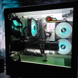 🚨 ULTIMATE GAMING PC – LCD CASE SCREEN – RX 6800 XT / i7 12700K / DDR5 / 2TB SSD 🚨