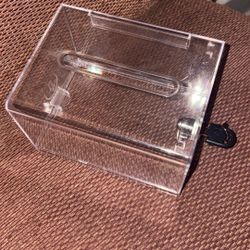 Clear Money Lock Box