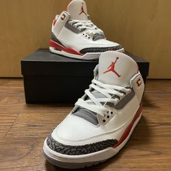 Size 11 - Air Jordan 3 ‘Fire Red’