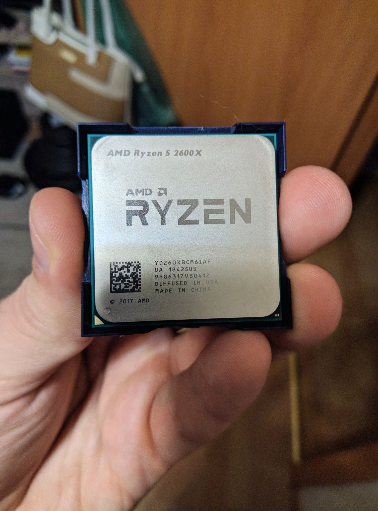 AMD Ryzen 5 2600x With Wraith Spire Cooler