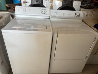MAYTAG WASHER AND ELECTRIC DRYER 220 VOLTS SET