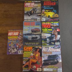 480 Older Car Magazines Hot Rod Car Craft Popular Hot Rodding Road Test Sport Truck Stock Car Racing Street Rodder