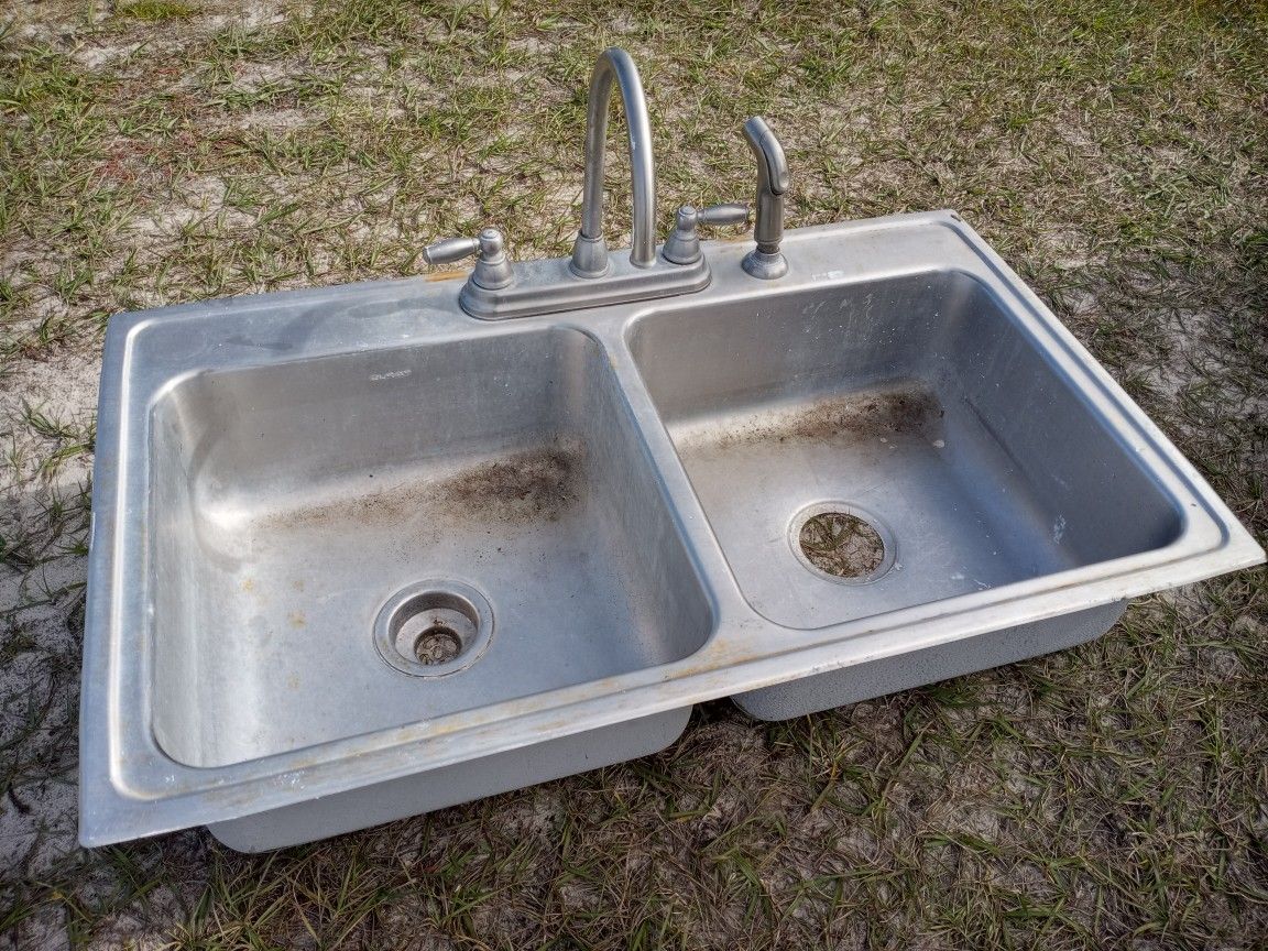 Stainless Steel Double Sink