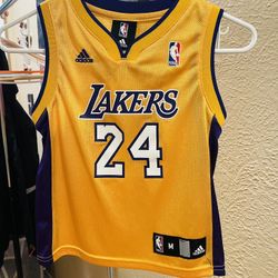 Lakers 24 Bryant Adidas Jersey Youth Size M
