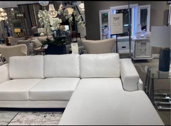 White couch