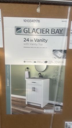 24 in vanity with vanity top