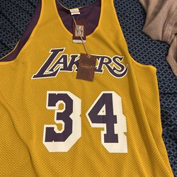 Mitchell And Ness Reversible Mesh Tank 96 Shaq Jersey