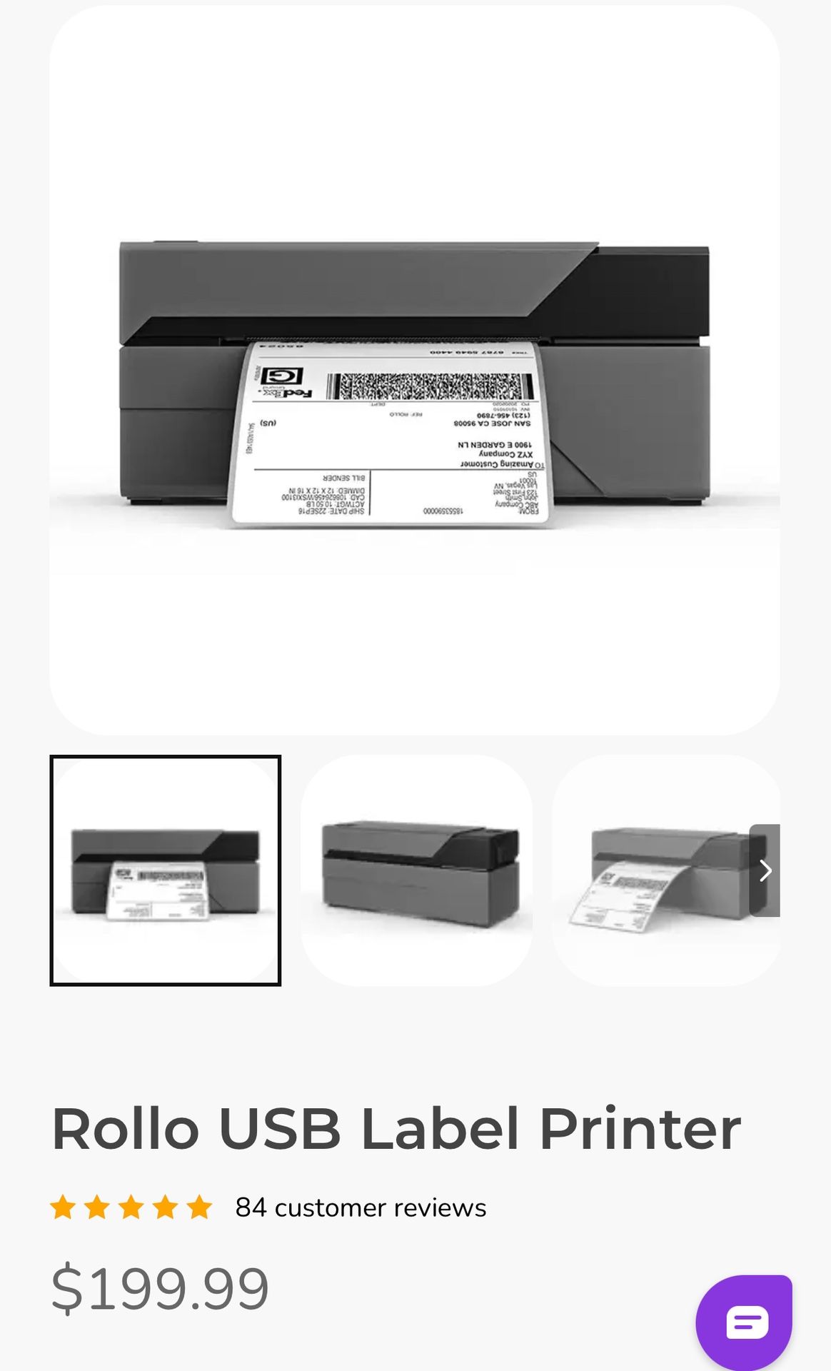 Rollo Thermal Printer