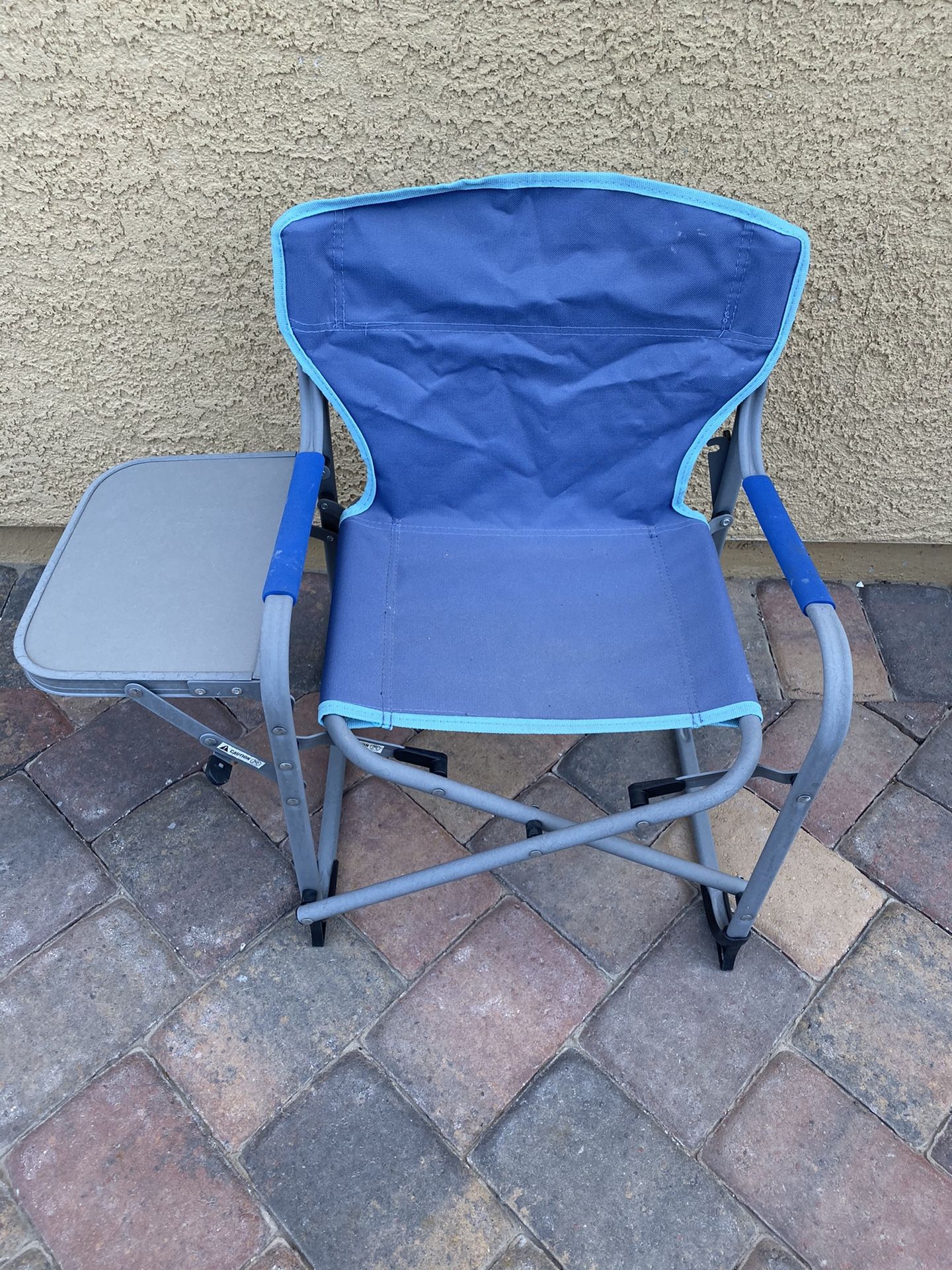 Foldable chair with side table for kids/toddlers