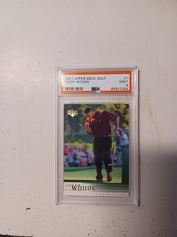 2001 Upper Deck Tiger Woods RC