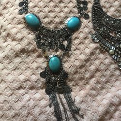 Two Costume Jewelry Necklaces  Dress  Up Your Wardrobe 