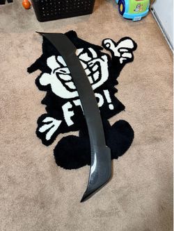Carbon Fiber Print High Kicker Spoiler