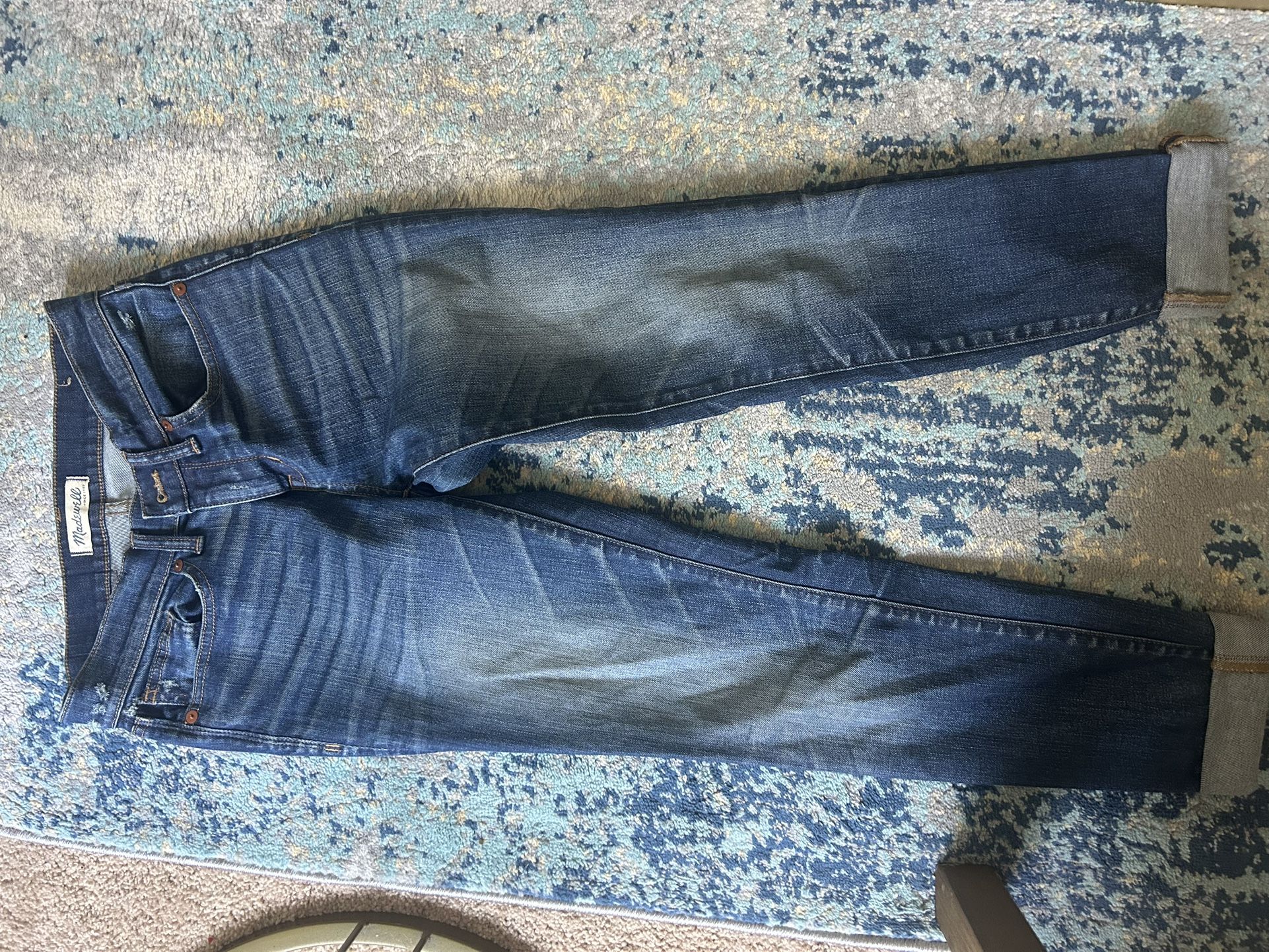 Distressed Madewell Jeans