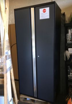 NewAge Products Pro 3.0 Series 36 in. W x 83.25 in. H x 24 in. D 18-Gauge Welded Steel 36 in. Multi-Use Locker in Gray