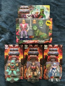 He-Man MOTU Cartoon collection Lot of 4