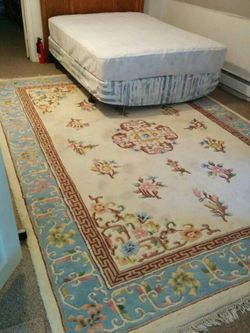 Hand made Chinese rug