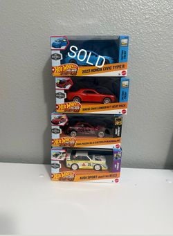 Hot Wheels Metal Pull-Back Speeders