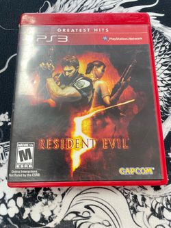 Resident Evil 5 PS3 Greatest Hits PlayStation 3