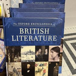 Oxford British Literature 5 volumes set In very good condition except one of the volume have smear on the top side as shown on the