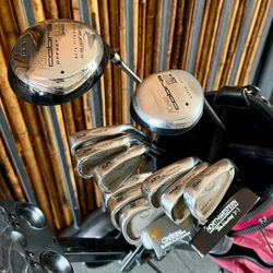 King Cobra Golf Club Set with Cart