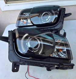 10-13 Chevrolet Camaro CCFL Headlights Faros Calaveras Micas Luces Lamps