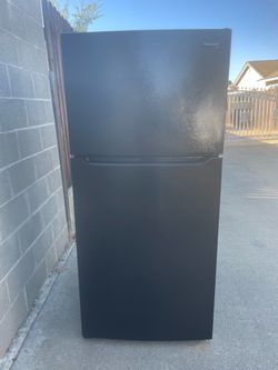 2022 Frigidaire top and bottom refrigerator for  $380. Dimensions are 30Wx28Wx66H. Pick up only.