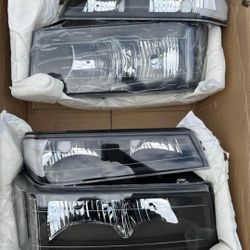 04-12 Chevy Colorado/GMC Canyon|06-08 Isuzu I-280-i-370 Headlights faros calaveras micas luces