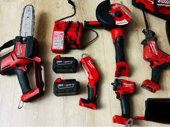 Milwaukee M18 Fuel Power Tool Lot