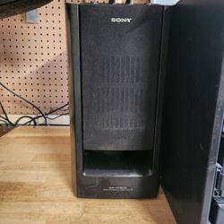 Sony  Center Channel  Subwoffer 