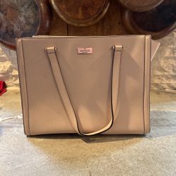 Kate Spade Regatta Court Saffiano Vita Large Tote Light Pink