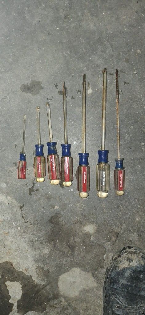 Craftsman Screwdrivers Set Of 7