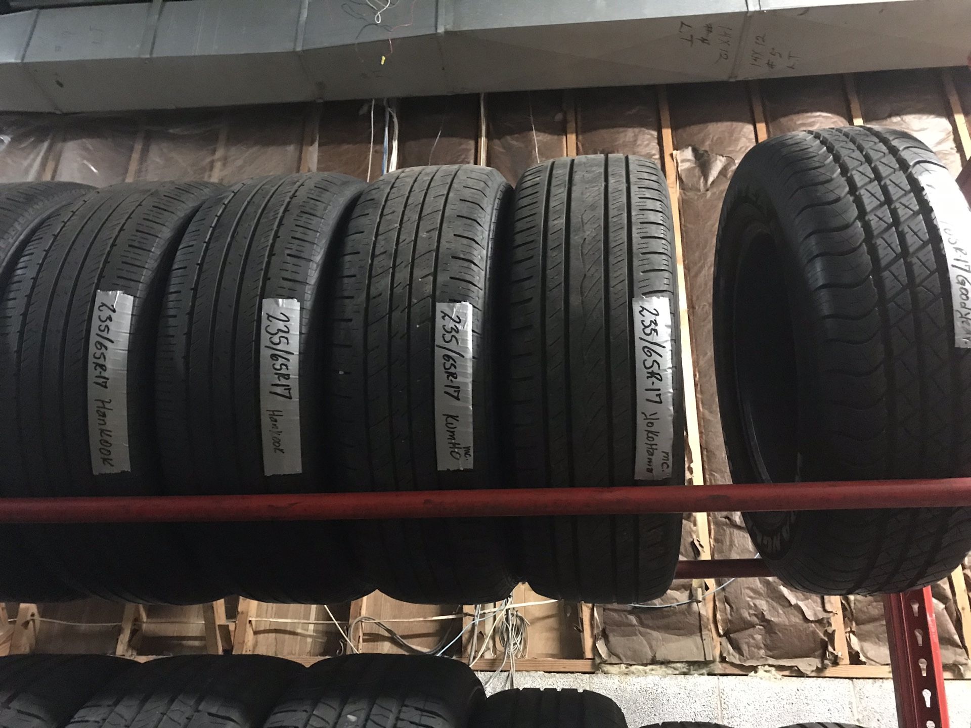 Used tires clearance sale