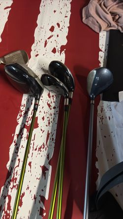 Redline rpm driver, 3 wood, 5 wood and fairway wood
