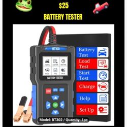 BATTERY TESTER AUTOMOTIVE JUMPER CHARGER TOOLS 