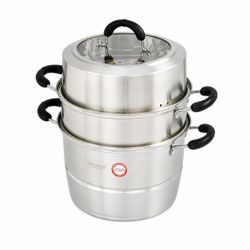 30cm Stainless Steel Steamer Pot – Brand New