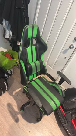 Black and Green Gaming Chair