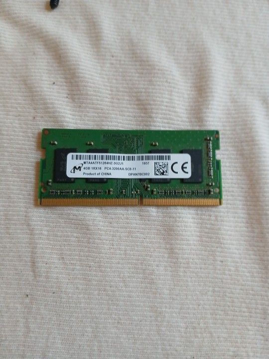 4GB DDR4 Pc4-3200 Laptop Ram