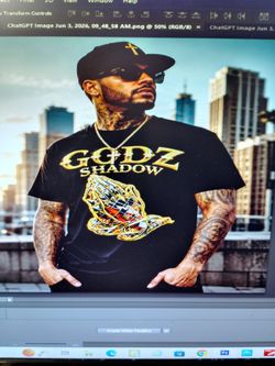 Godzilla Shadow Custom Christian Tee Shirt