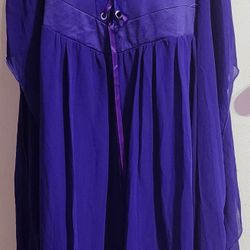 Cold Shoulder 3 XL Women Medieval Dress Butterfly Sleeve Corset Maxi Dress