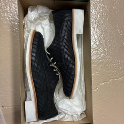New Paul green Finley black leather shoes women’s 6.5