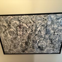 Jackson Pollock Framed Print 