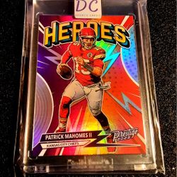 Patrick Mahomes 2023 Prestige Heroes Refractor KANSAS CITY CHIEFS NFL 