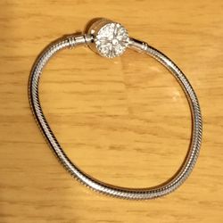 GNOCE .925 Sterling Silver Womens Bracelet For charm — 16cm 6.3” ‼️ price Is FIRM ‼️