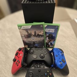 Xbox Series X with 2 Games and Elite Series 2 Controller