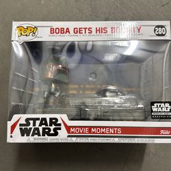 Funko pop Star Wars boba gets his bounty exclusive