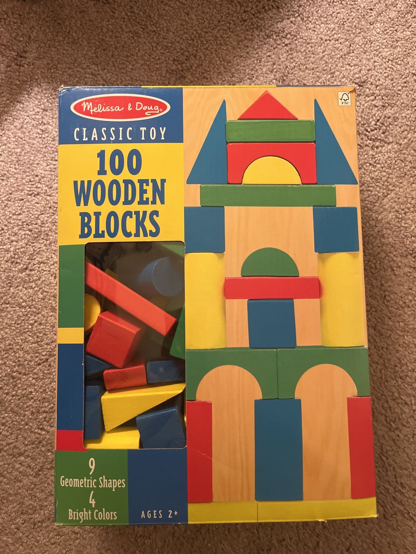 Wooden blocks