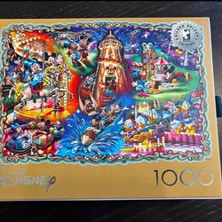 Disney Silver Select Edition Ceaco Puzzle 1000 pieces